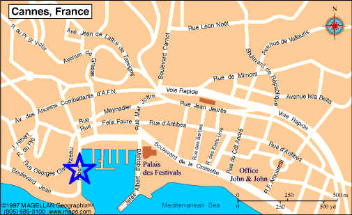 Plan Cannes, John and John Immobilier, Rf 005