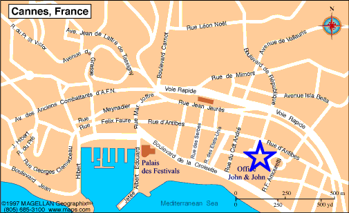 Plan Cannes, John and John Immobilier, Rf 006