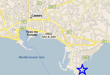 Plan Cannes, John and John Immobilier, Rf 008