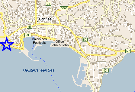 Plan Cannes, John and John Immobilier, Rf 009