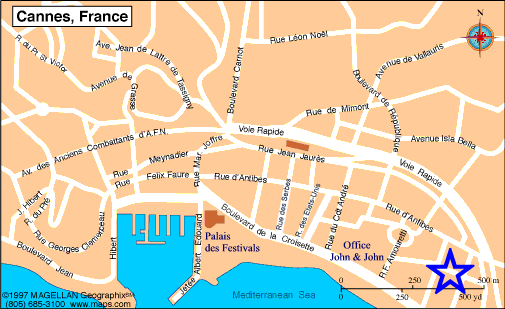 Plan Cannes, John and John Immobilier, Rf 021