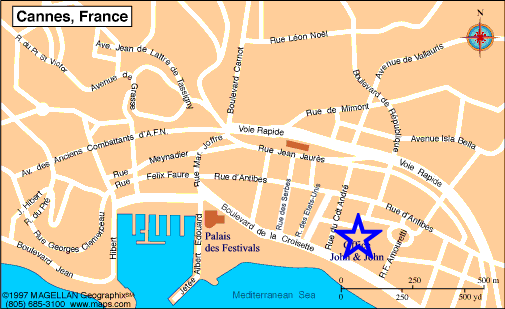 Plan Cannes, John and John Immobilier, Rf 024