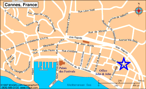 Plan Cannes, John and John Immobilier, Rf 026