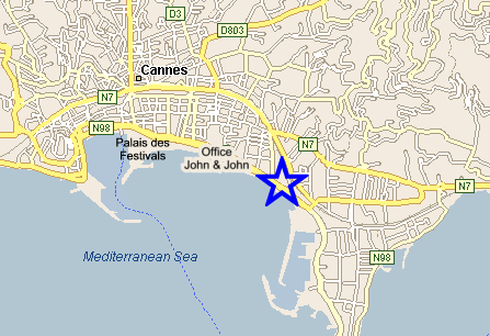 Plan Cannes, John and John Immobilier, Rf 027