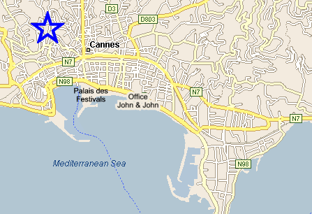 Plan Cannes, John and John Immobilier, Rf 030