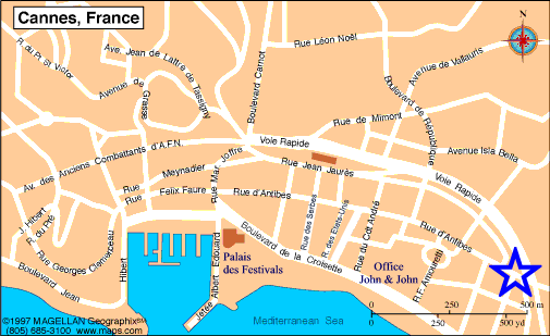Plan Cannes, John and John Immobilier, Rf 038
