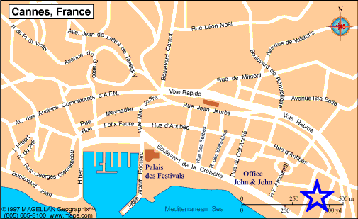 Plan Cannes, John and John Immobilier, Rf 044