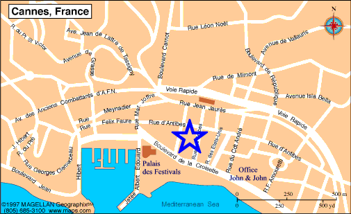 Plan Cannes, John and John Immobilier, Rf 061