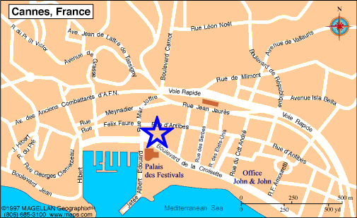 Plan Cannes, John and John Immobilier, Rf 064