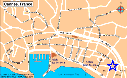 Plan Cannes, John and John Immobilier, Rf 074