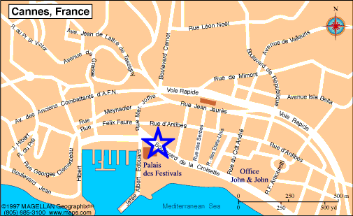 Plan Cannes, John and John Immobilier, Rf 075