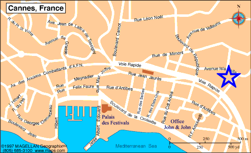 Plan Cannes, John and John Immobilier, Rf 078