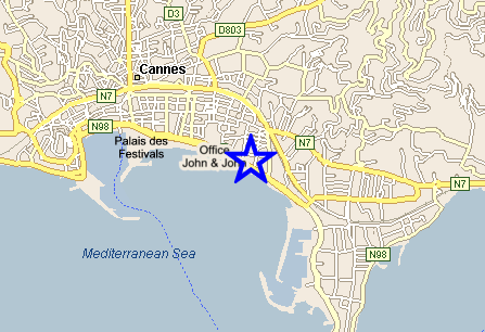 Plan Cannes, John and John Immobilier, Rf 087