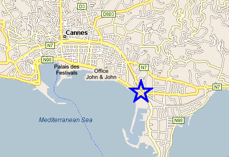 Plan Cannes, John and John Immobilier, Rf 088