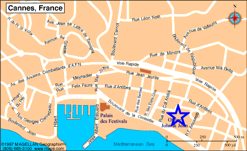 Plan Cannes, John and John Immobilier, Rf 409